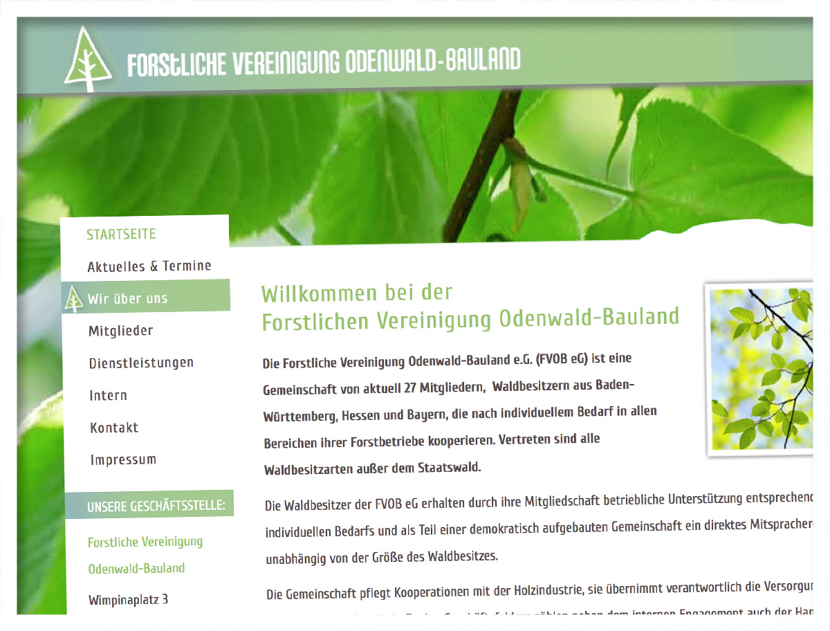 Forstliche Vereinigung Odenwald-Bauland
