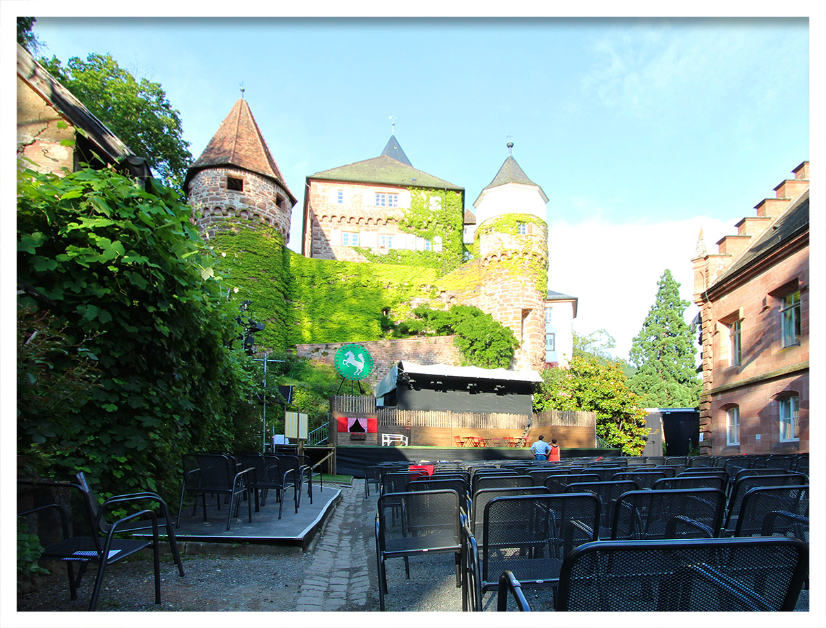 Zu Besuch bei den Schlossfestpielen in Zwingenberg