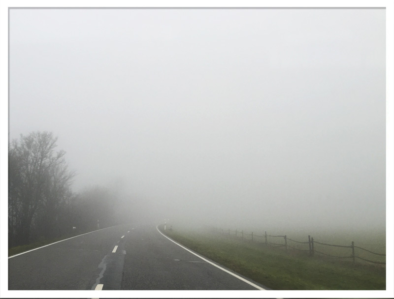 Wir hatten rein gar nichts von der Landschaft