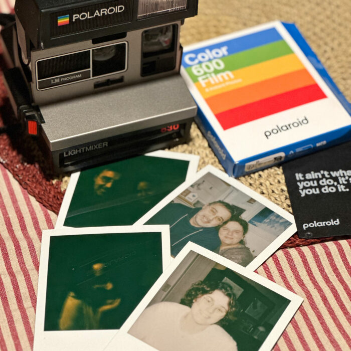 Die Polaroid 630 Lightmixer und erste Foto-Versuche